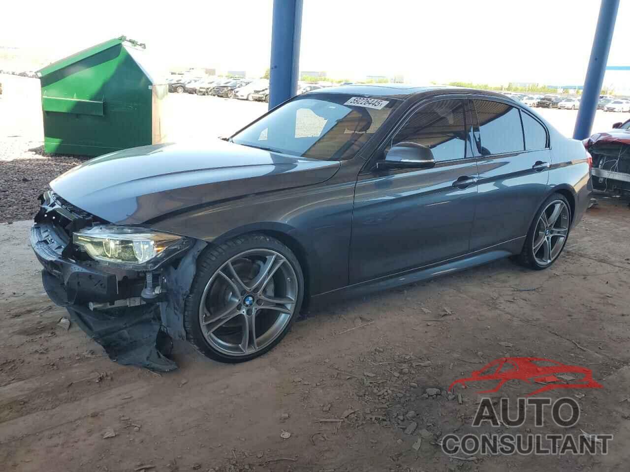 BMW 3 SERIES 2017 - WBA8B9G33HNU54644