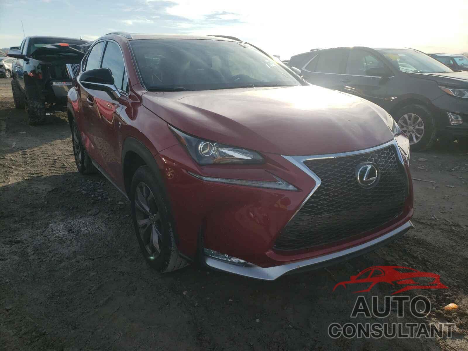 LEXUS NX 2017 - JTJYARBZXH2077262