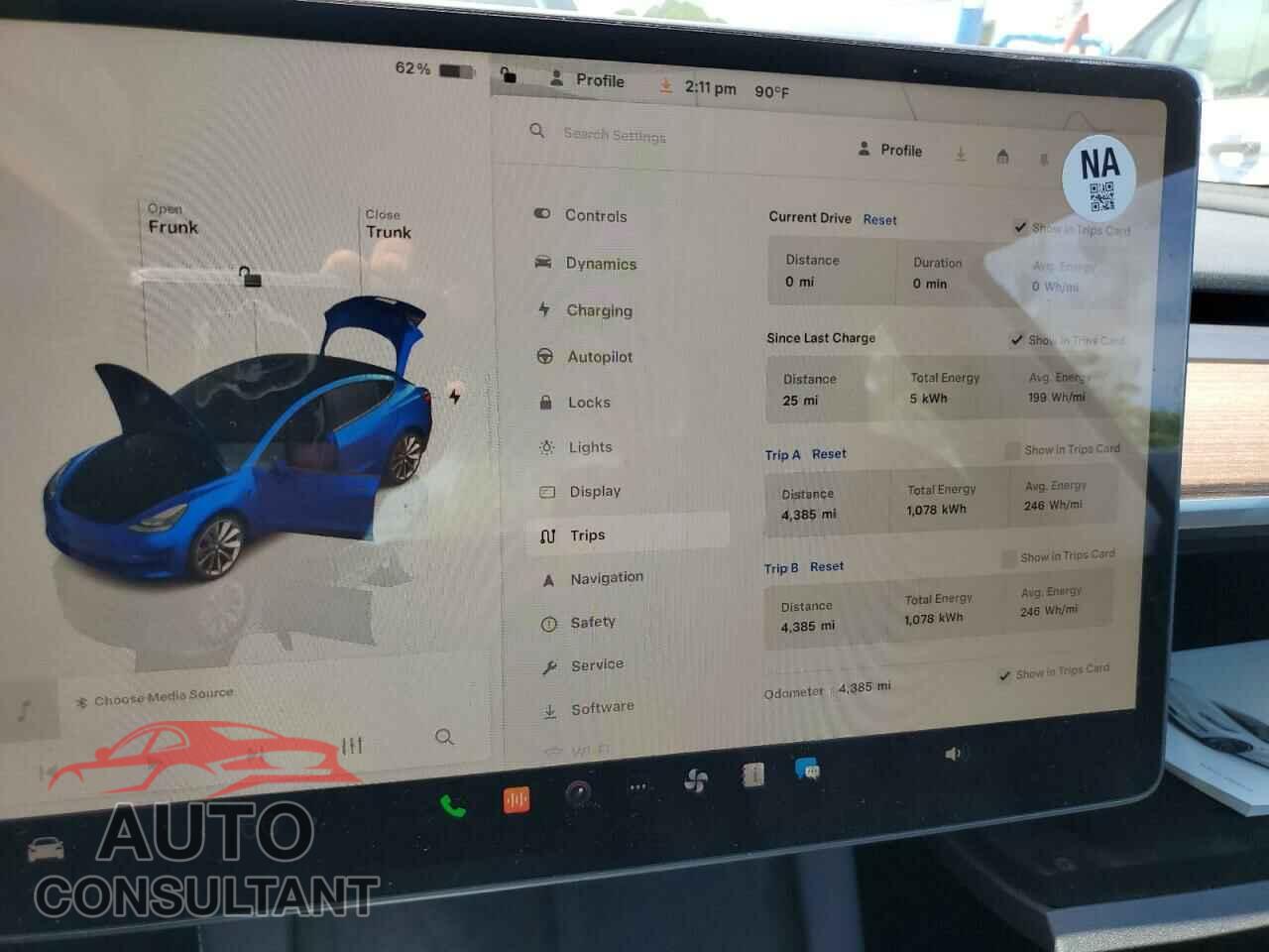 TESLA MODEL 3 2023 - 5YJ3E1EA4PF611425