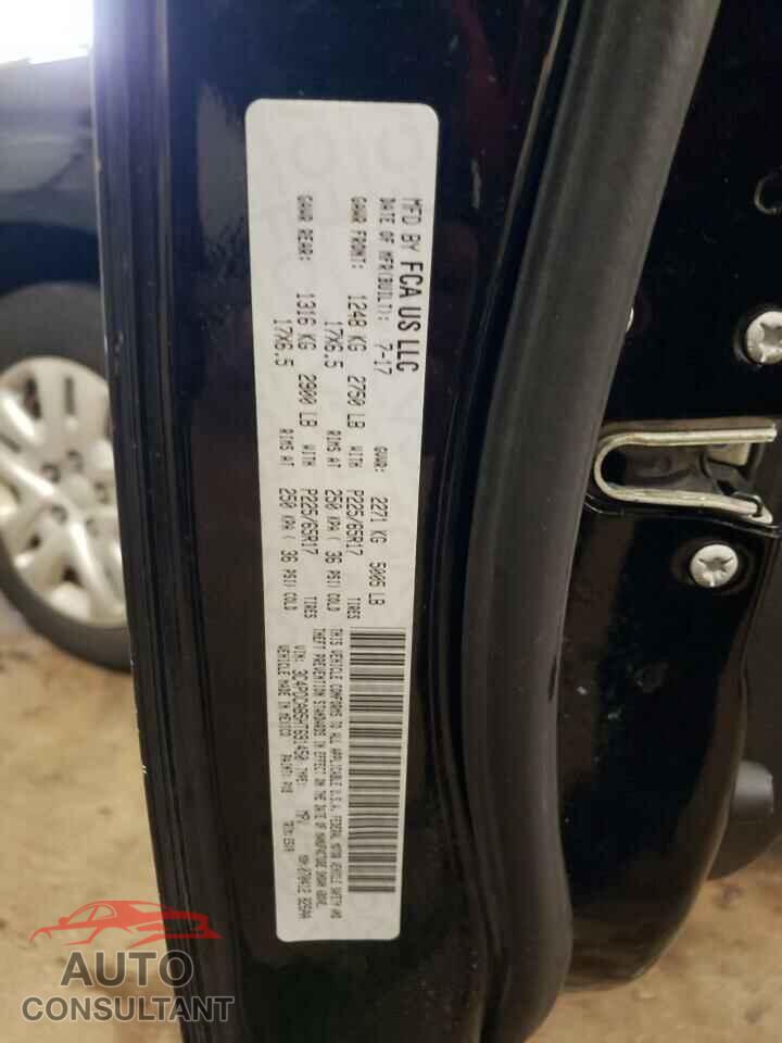 DODGE JOURNEY 2017 - 3C4PDCAB5HT691450