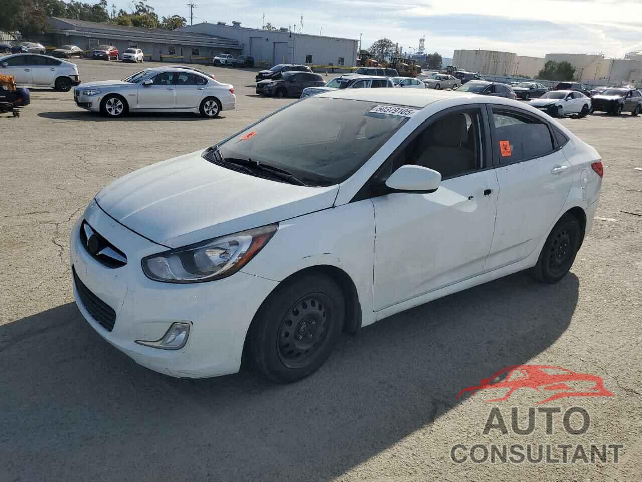 HYUNDAI ACCENT 2013 - KMHCU4AE7DU562572