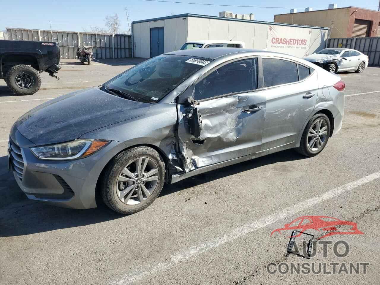 HYUNDAI ELANTRA 2018 - KMHD84LF5JU592132