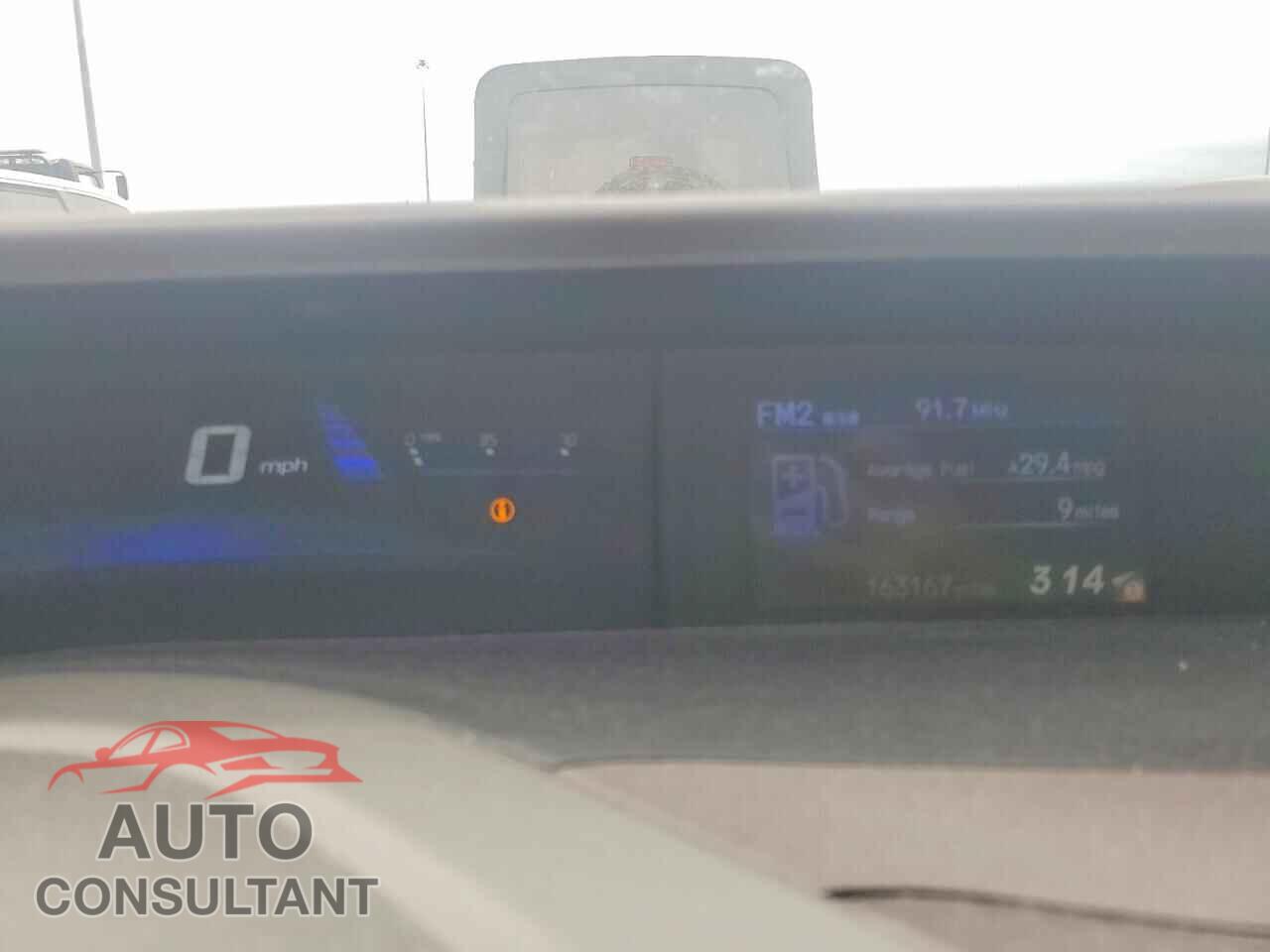HONDA CIVIC 2012 - 19XFB2F59CE089808