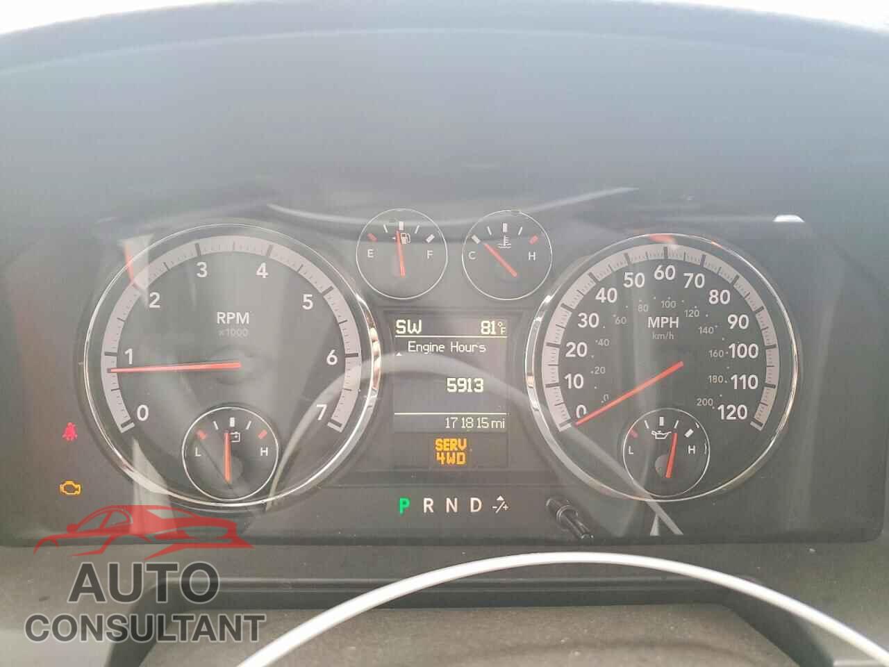 DODGE RAM 1500 2012 - 1C6RD7NT4CS290704