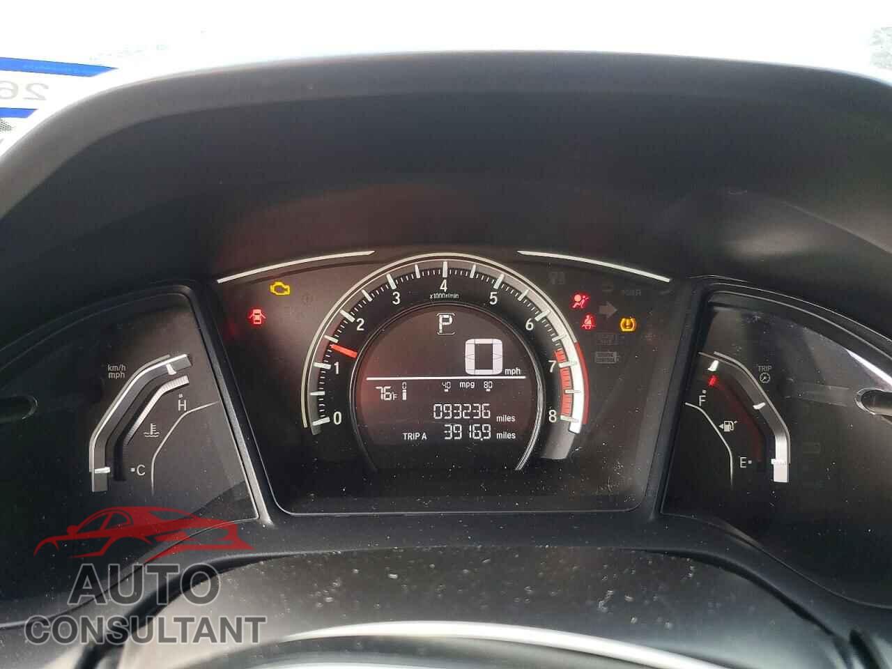 HONDA CIVIC 2017 - 19XFC2F50HE044406