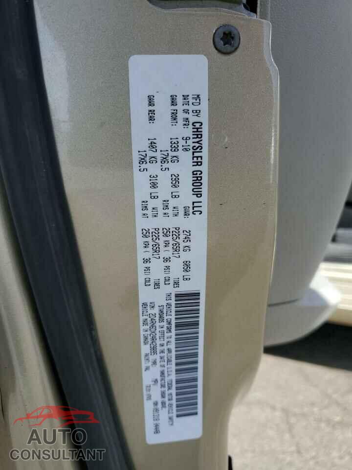 DODGE CARAVAN 2010 - 2D4RN6DX2AR429895