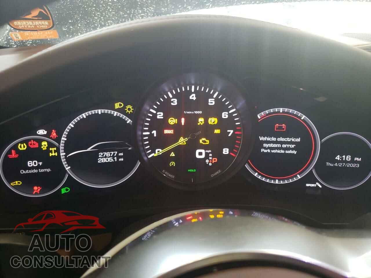 PORSCHE CAYENNE 2019 - WP1AE2AY2KDA51418