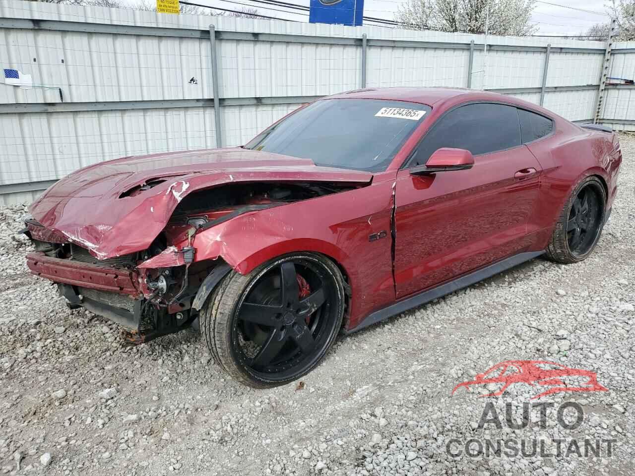FORD MUSTANG 2017 - 1FA6P8CF3H5335682