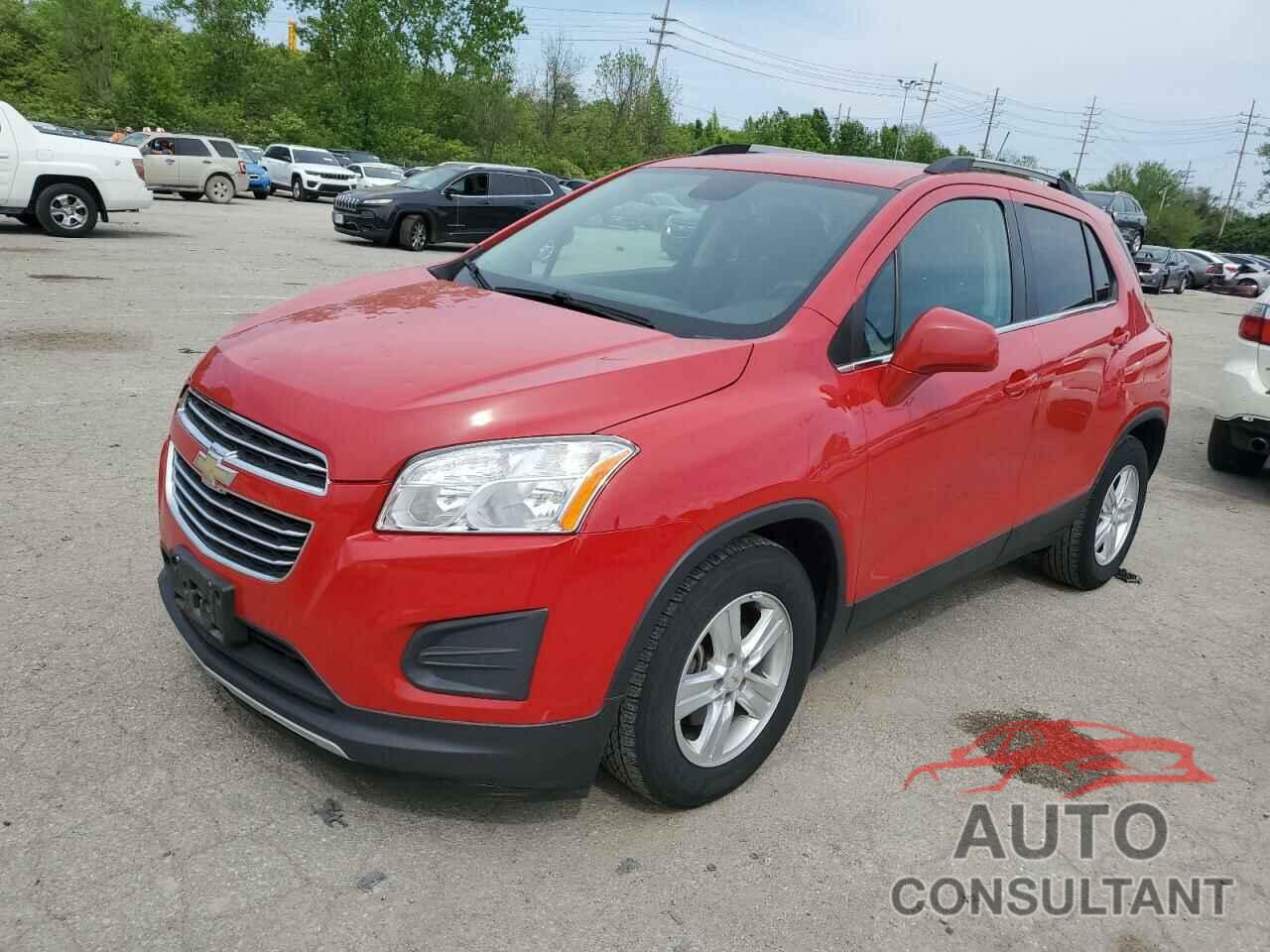 CHEVROLET TRAX 2016 - KL7CJLSB7GB734964