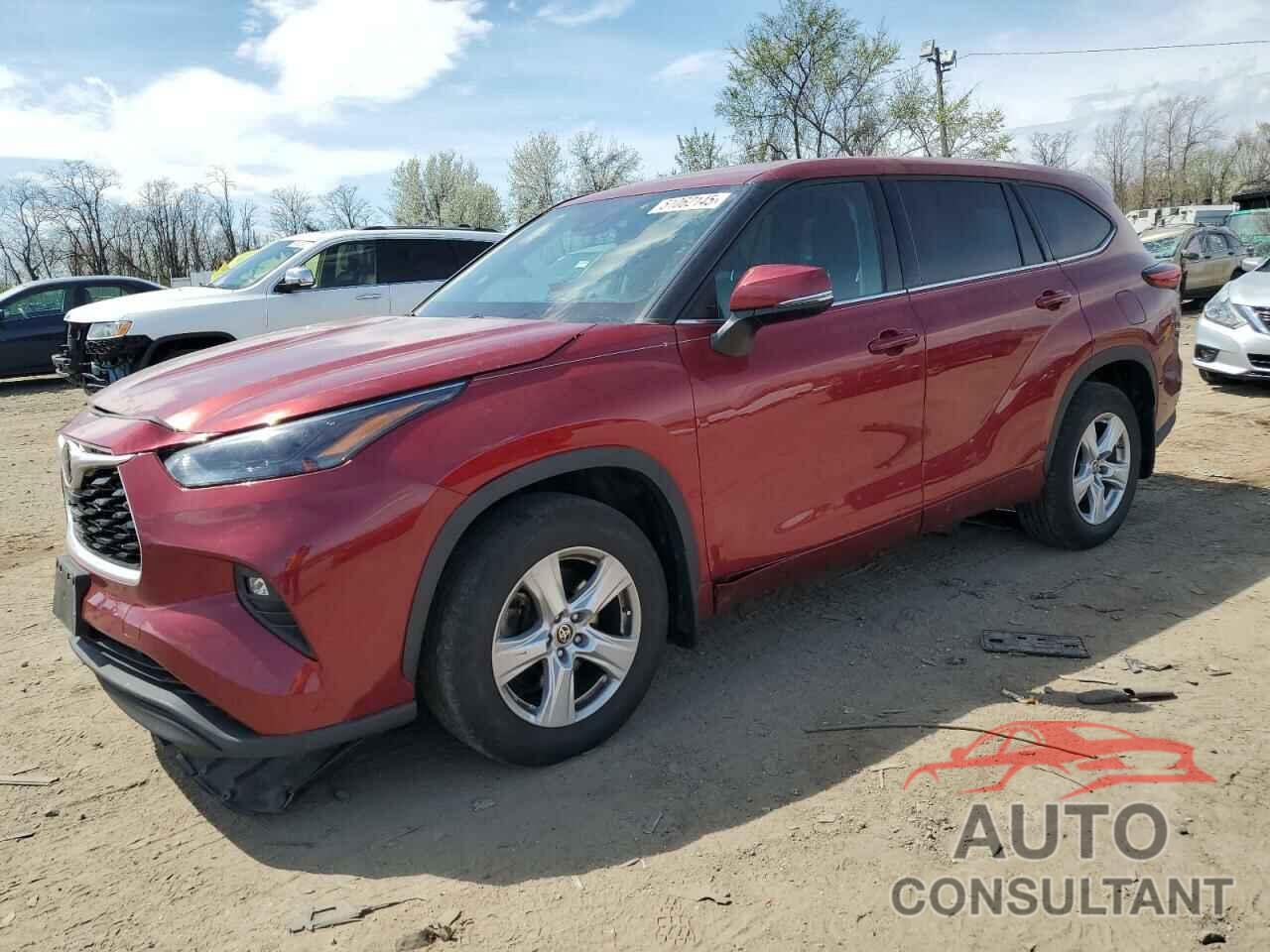 TOYOTA HIGHLANDER 2022 - 5TDBZRBH5NS173281