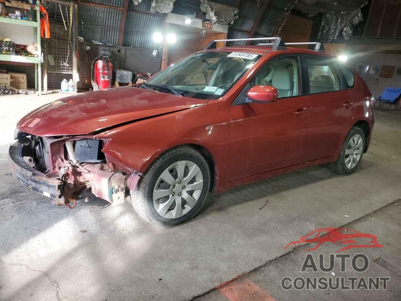 SUBARU IMPREZA 2009 - JF1GH61659H816297