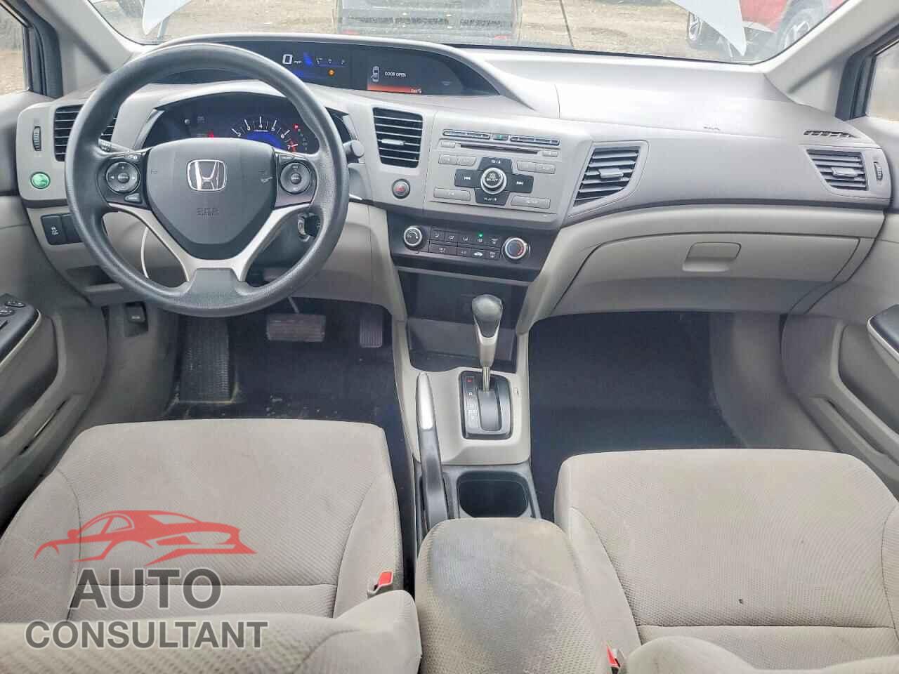 HONDA CIVIC 2012 - 2HGFB2F66CH319951
