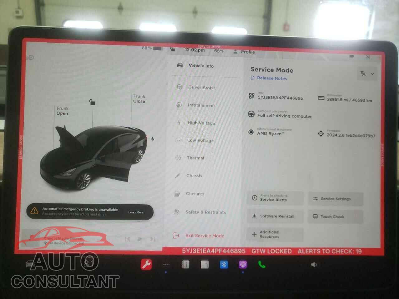 TESLA MODEL 3 2023 - 5YJ3E1EA4PF446895
