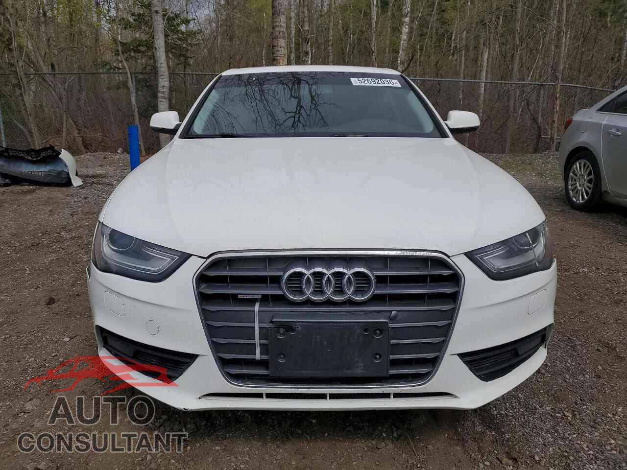 AUDI A4 2013 - WAUBFCFL8DN020058