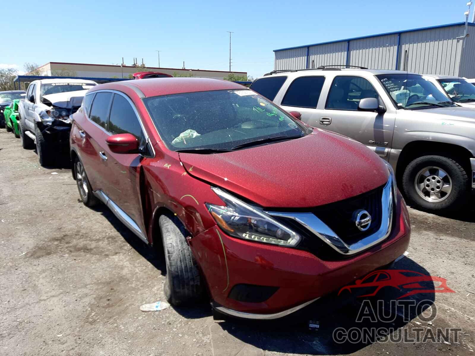 NISSAN MURANO 2018 - 5N1AZ2MG2JN109038