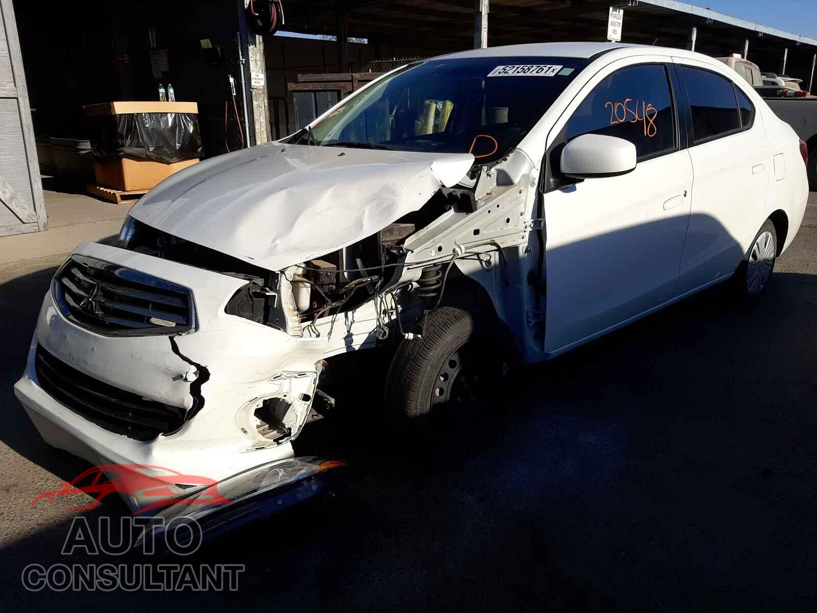 MITSUBISHI MIRAGE 2017 - ML32F3FJ0HHF09758