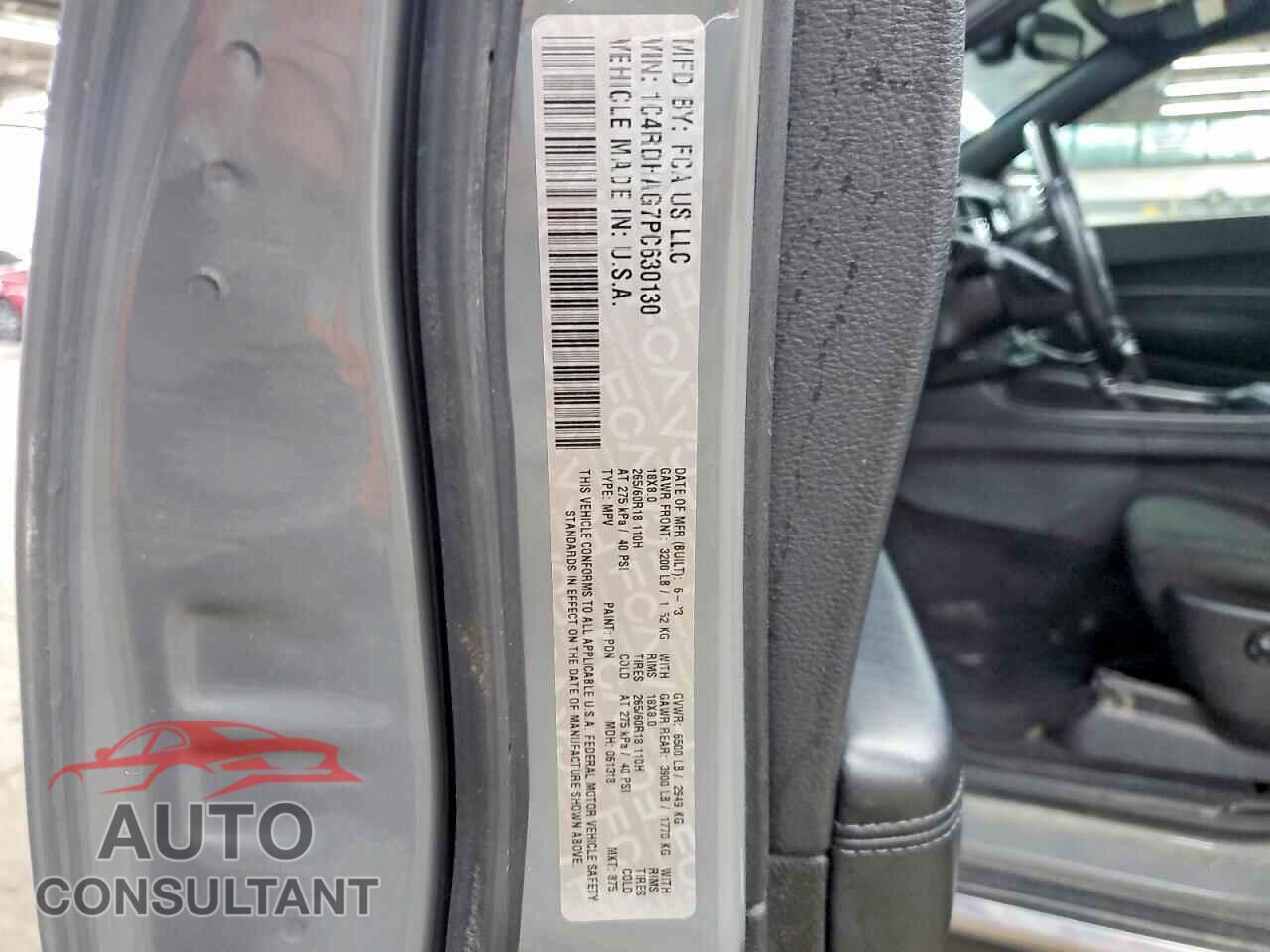 DODGE DURANGO 2023 - 1C4RDHAG7PC630130