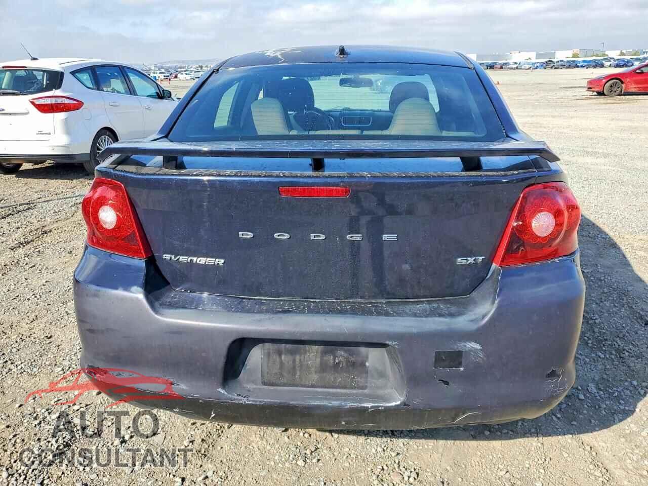 DODGE AVENGER 2012 - 1C3CDZEG8CN315748
