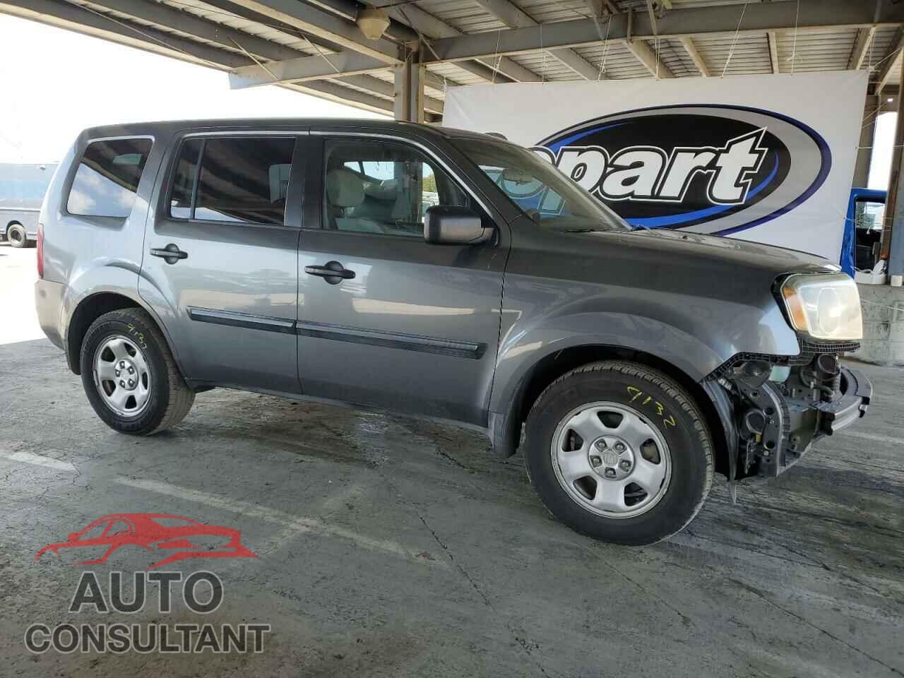 HONDA PILOT 2011 - 5FNYF4H28BB028759