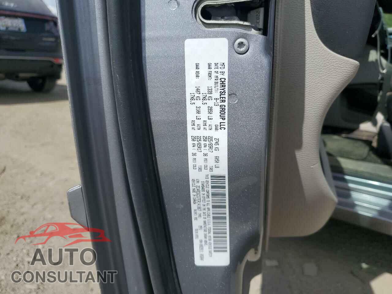 DODGE CARAVAN 2014 - 2C4RDGCG7ER141867