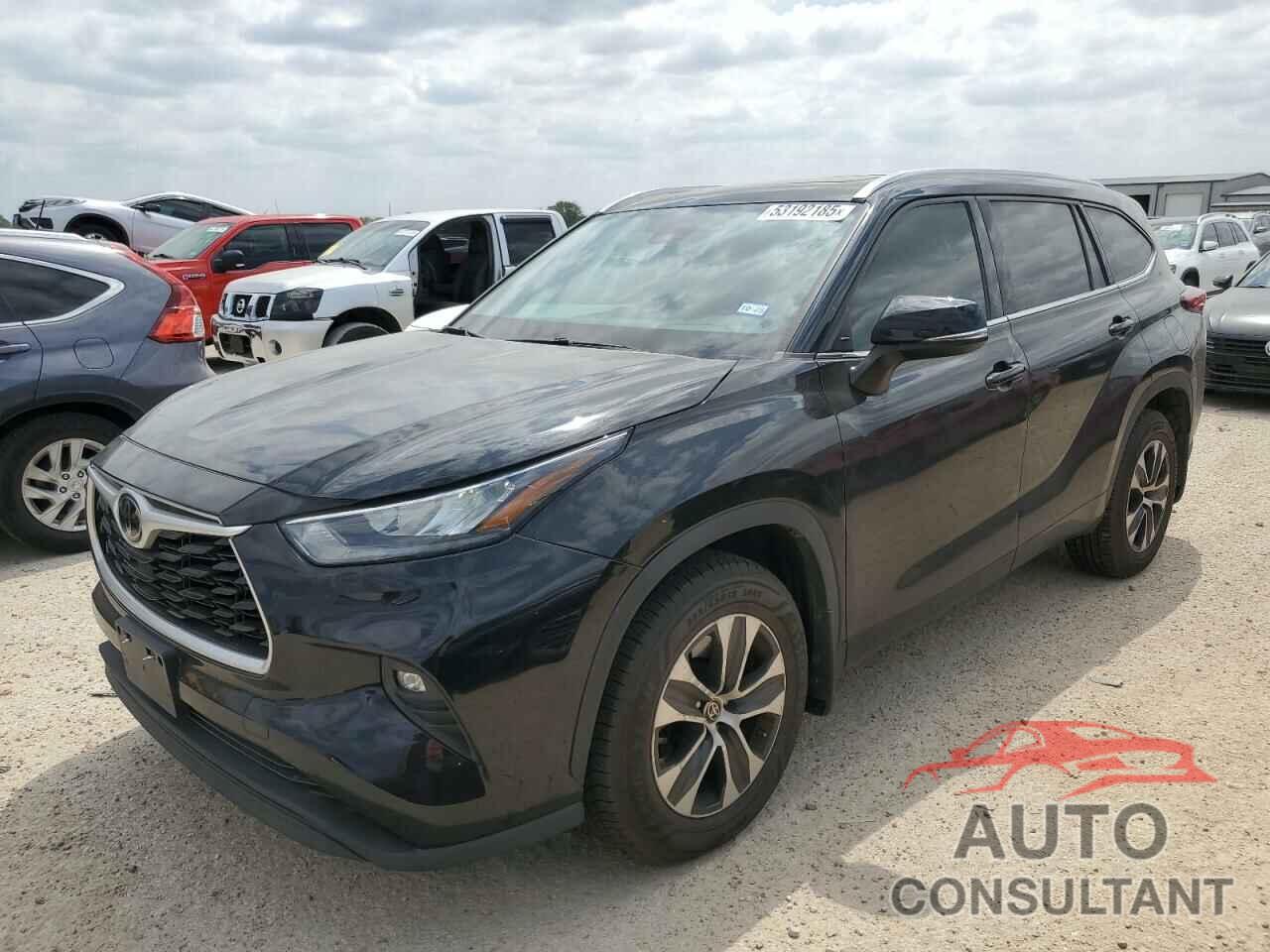 TOYOTA HIGHLANDER 2020 - 5TDGZRBH4LS502524