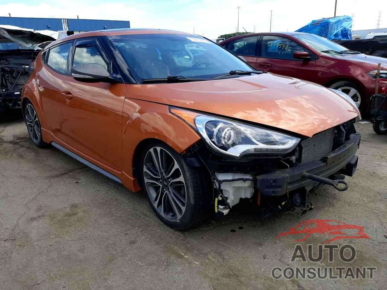 HYUNDAI VELOSTER 2017 - KMHTC6AE8HU308938