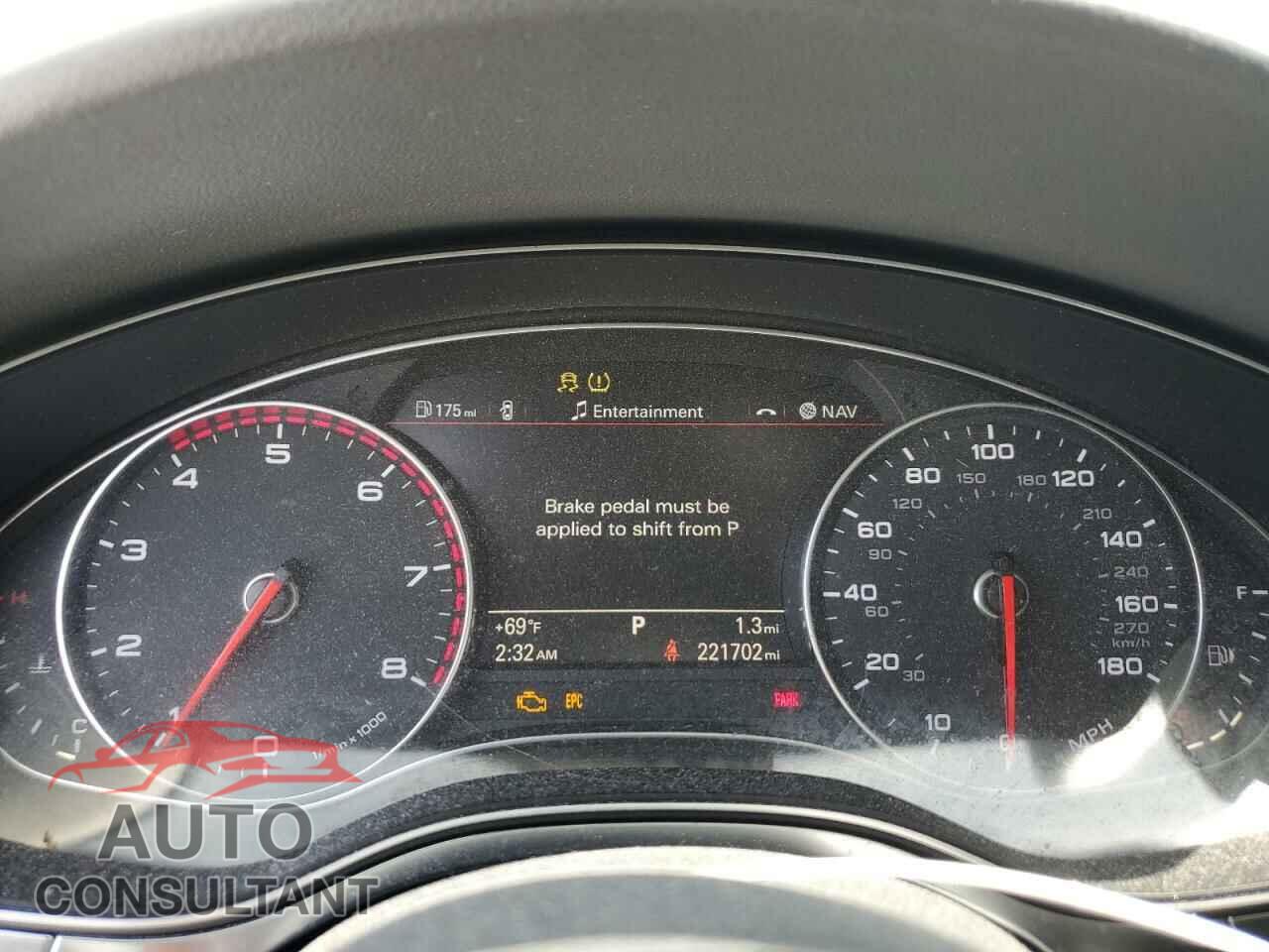 AUDI A6 2013 - WAUGGAFC4DN029105