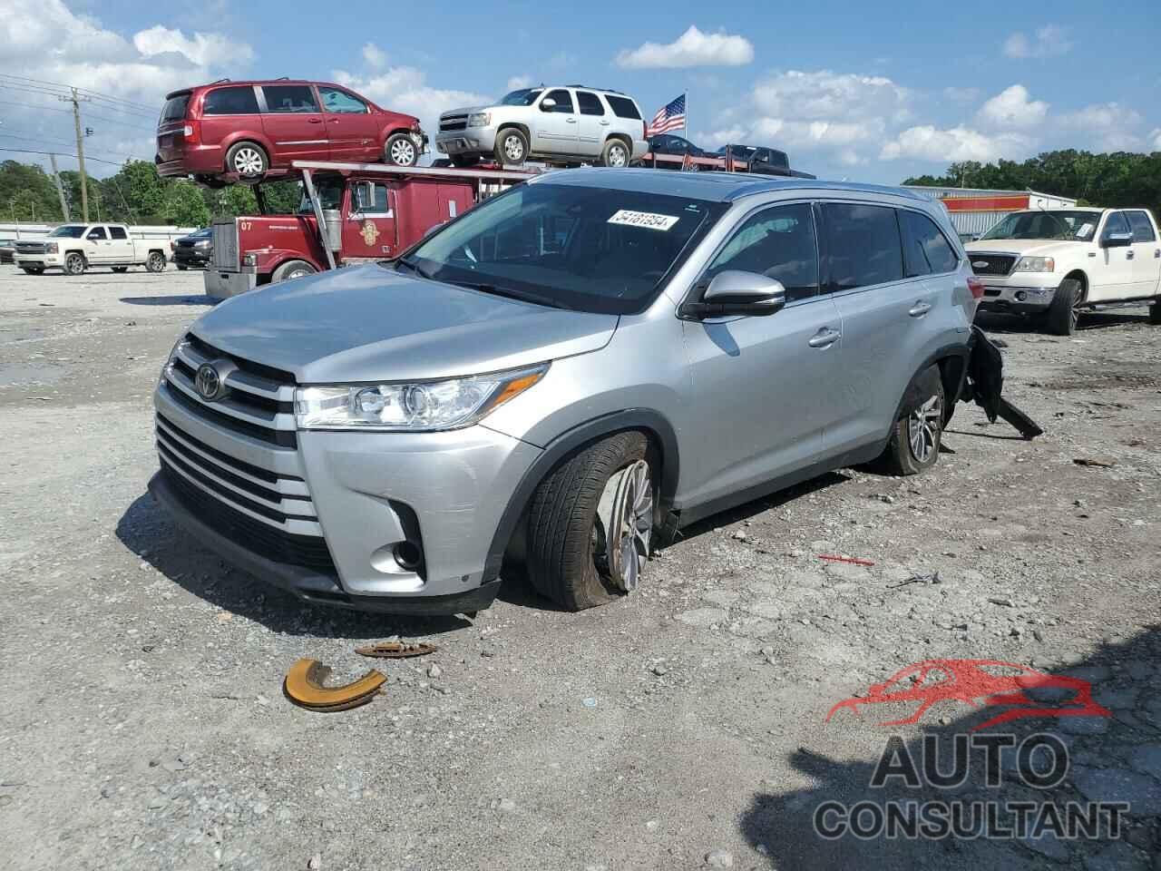 TOYOTA HIGHLANDER 2019 - 5TDKZRFH5KS561942