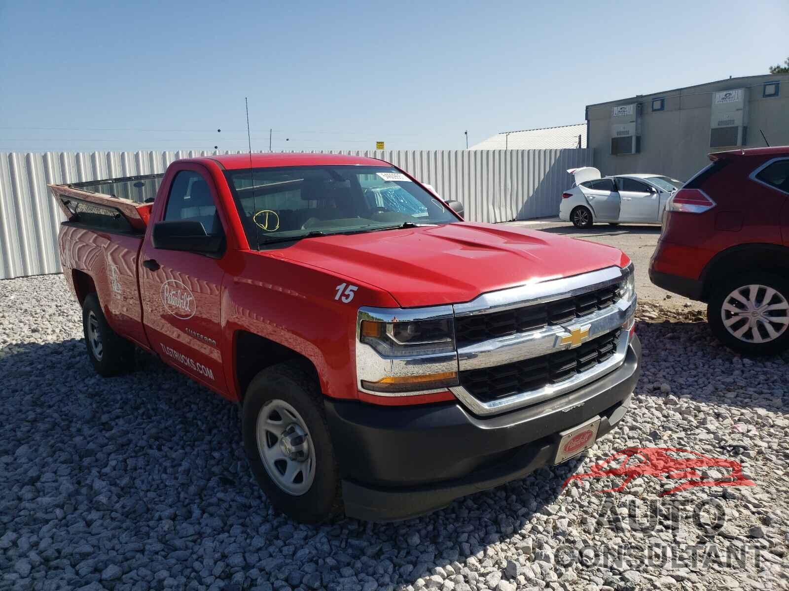 CHEVROLET SILVERADO 2018 - 1GCNCNEH4JZ256292
