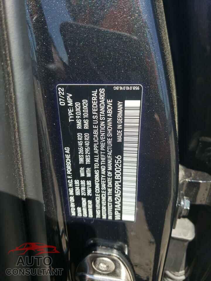 PORSCHE MACAN BASE 2023 - WP1AA2A59PLB00256