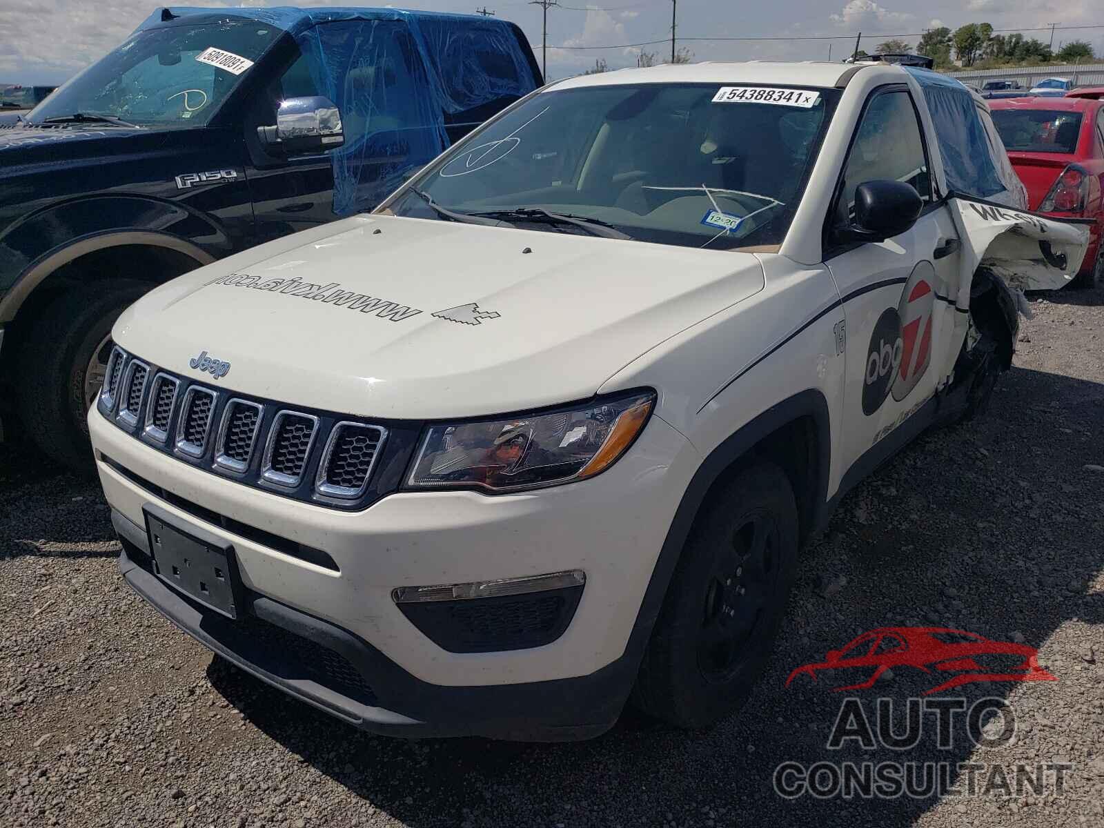 JEEP COMPASS 2017 - 3C4NJCAB2HT672581