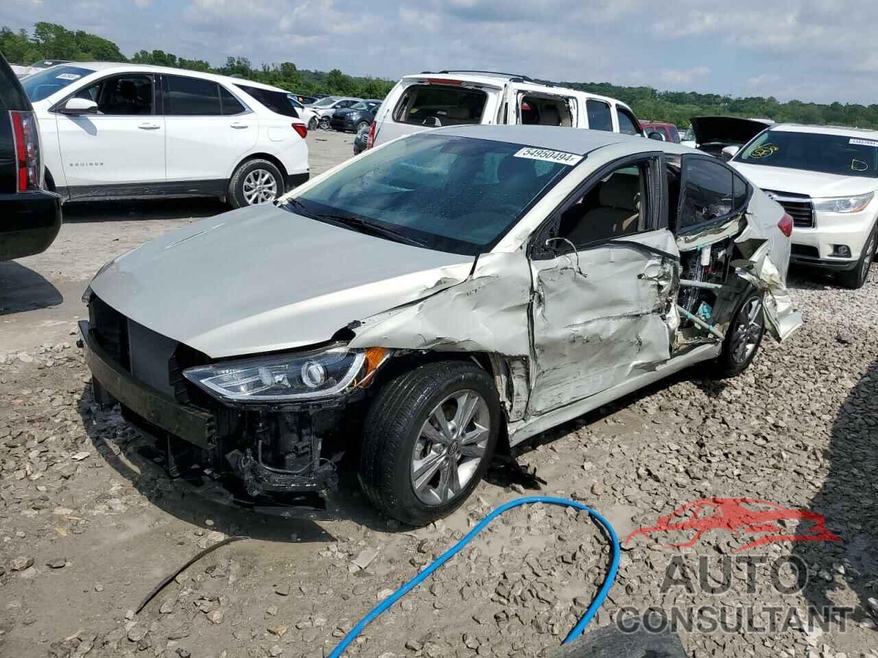 HYUNDAI ELANTRA 2017 - KMHD84LF4HU406543