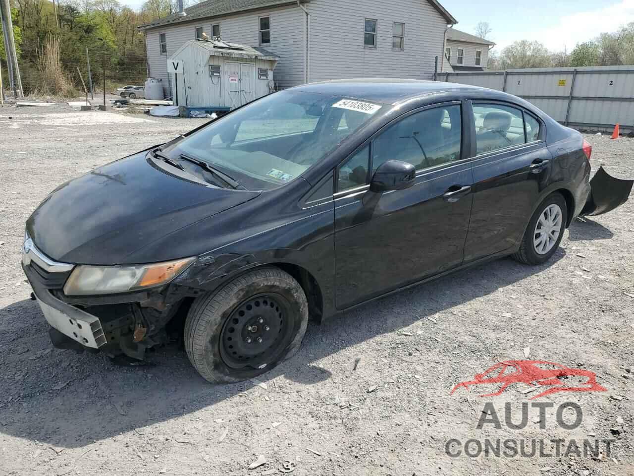 HONDA CIVIC 2012 - 2HGFB2F50CH599163