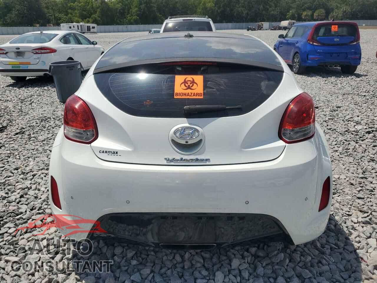 HYUNDAI VELOSTER 2012 - KMHTC6AD9CU041275
