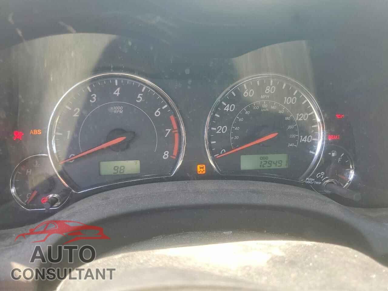 TOYOTA COROLLA 2012 - 2T1BU4EE0CC863349
