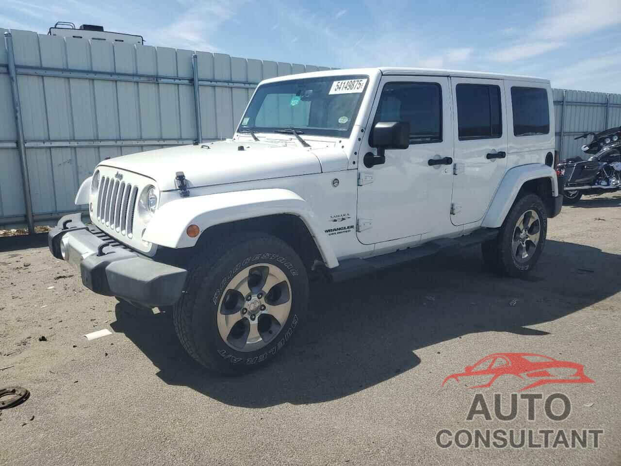 JEEP WRANGLER 2017 - 1C4BJWEG6HL636575