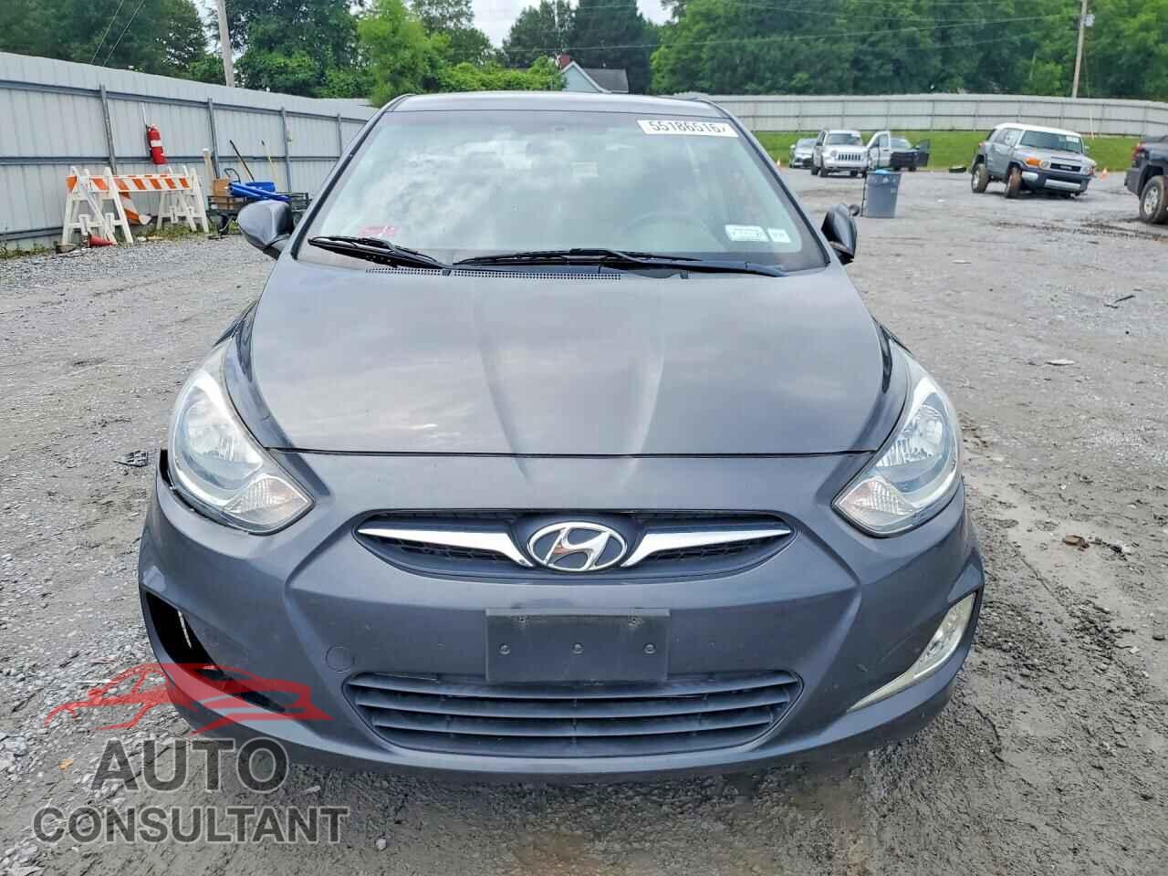 HYUNDAI ACCENT 2012 - KMHCU5AEXCU012660
