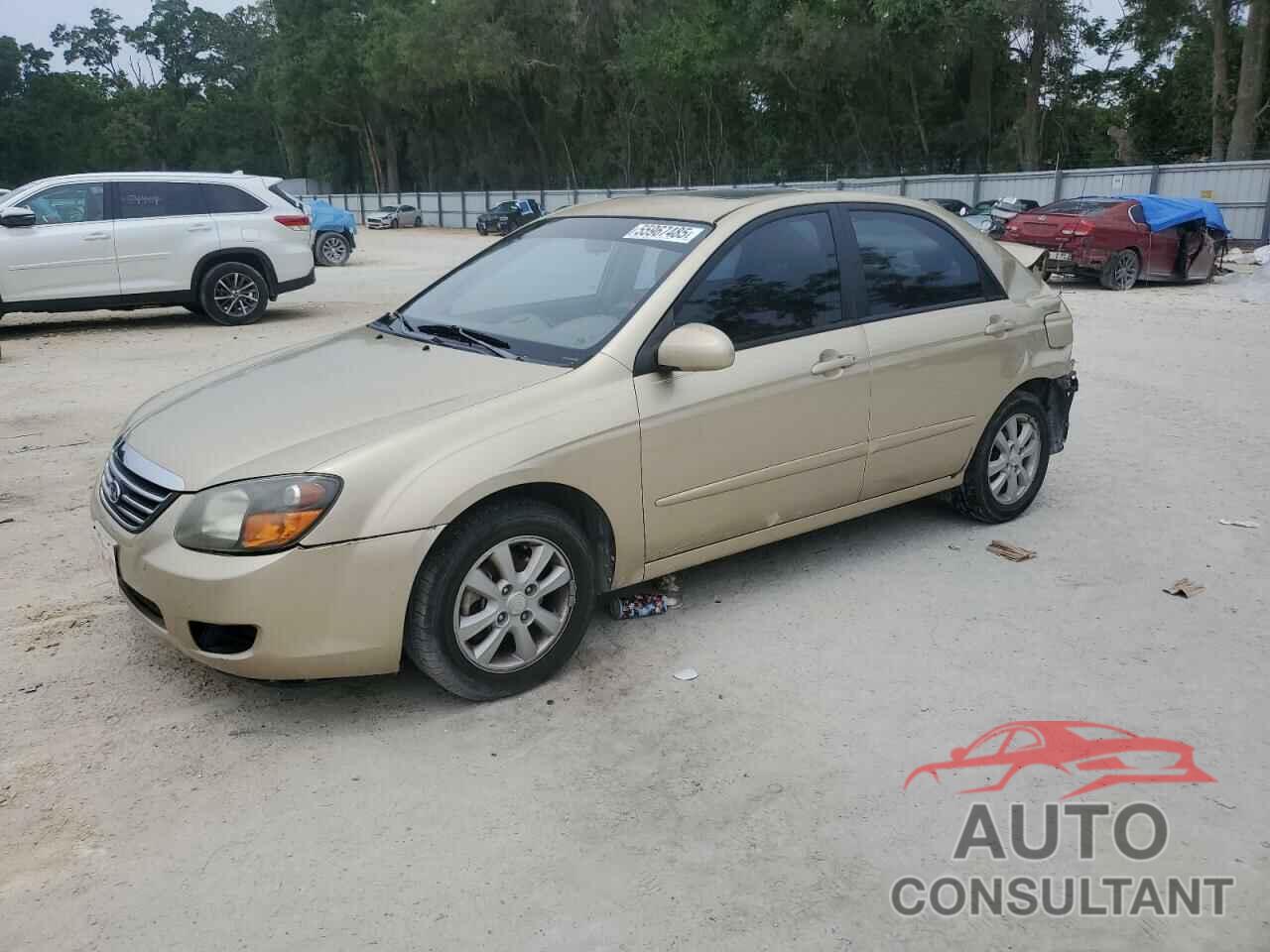 KIA SPECTRA 2009 - KNAFE221X95648679