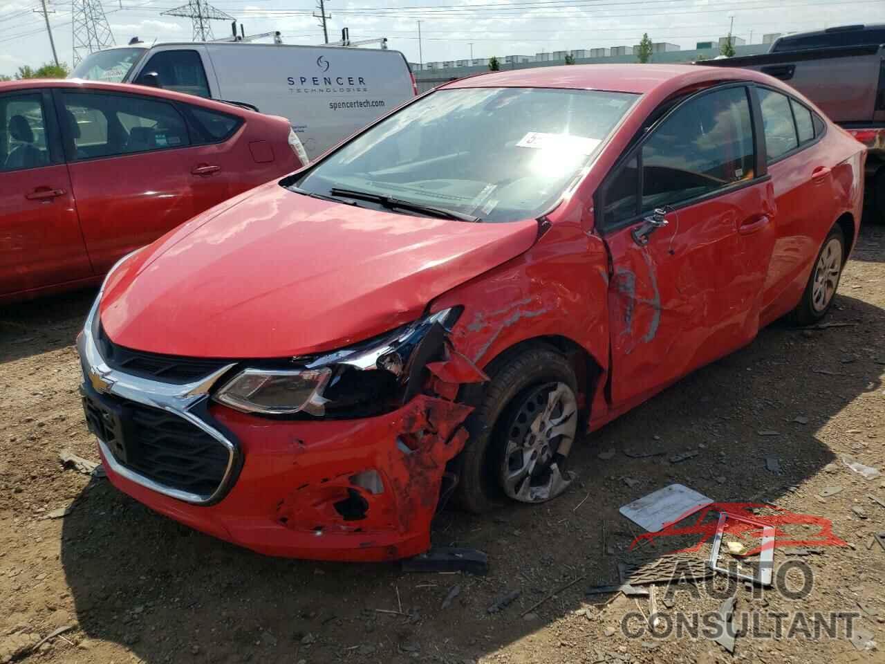 CHEVROLET CRUZE 2019 - 1G1BC5SM9K7104406