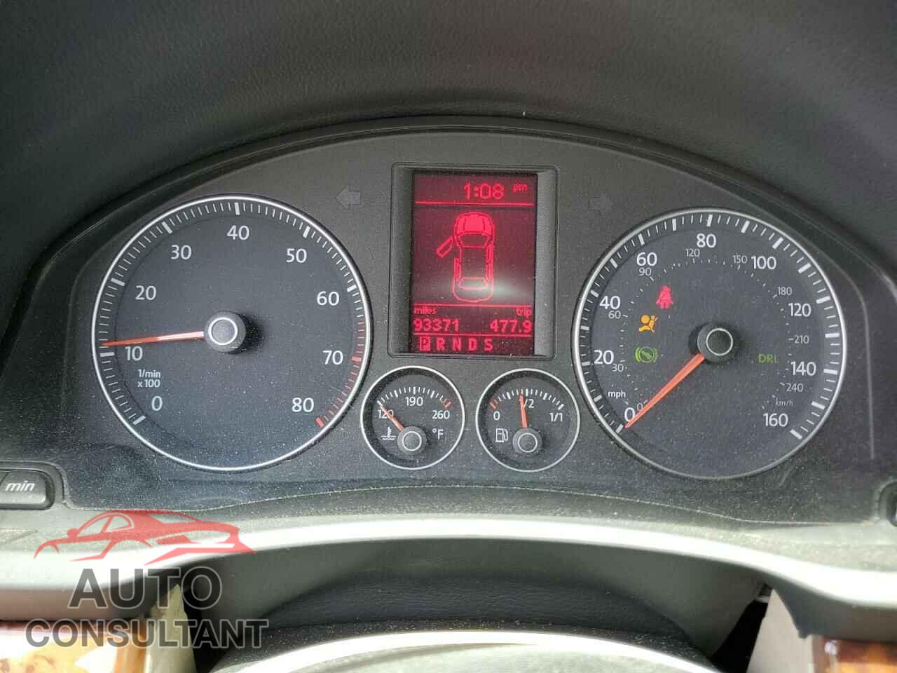 VOLKSWAGEN EOS 2009 - WVWFA71F89V018474