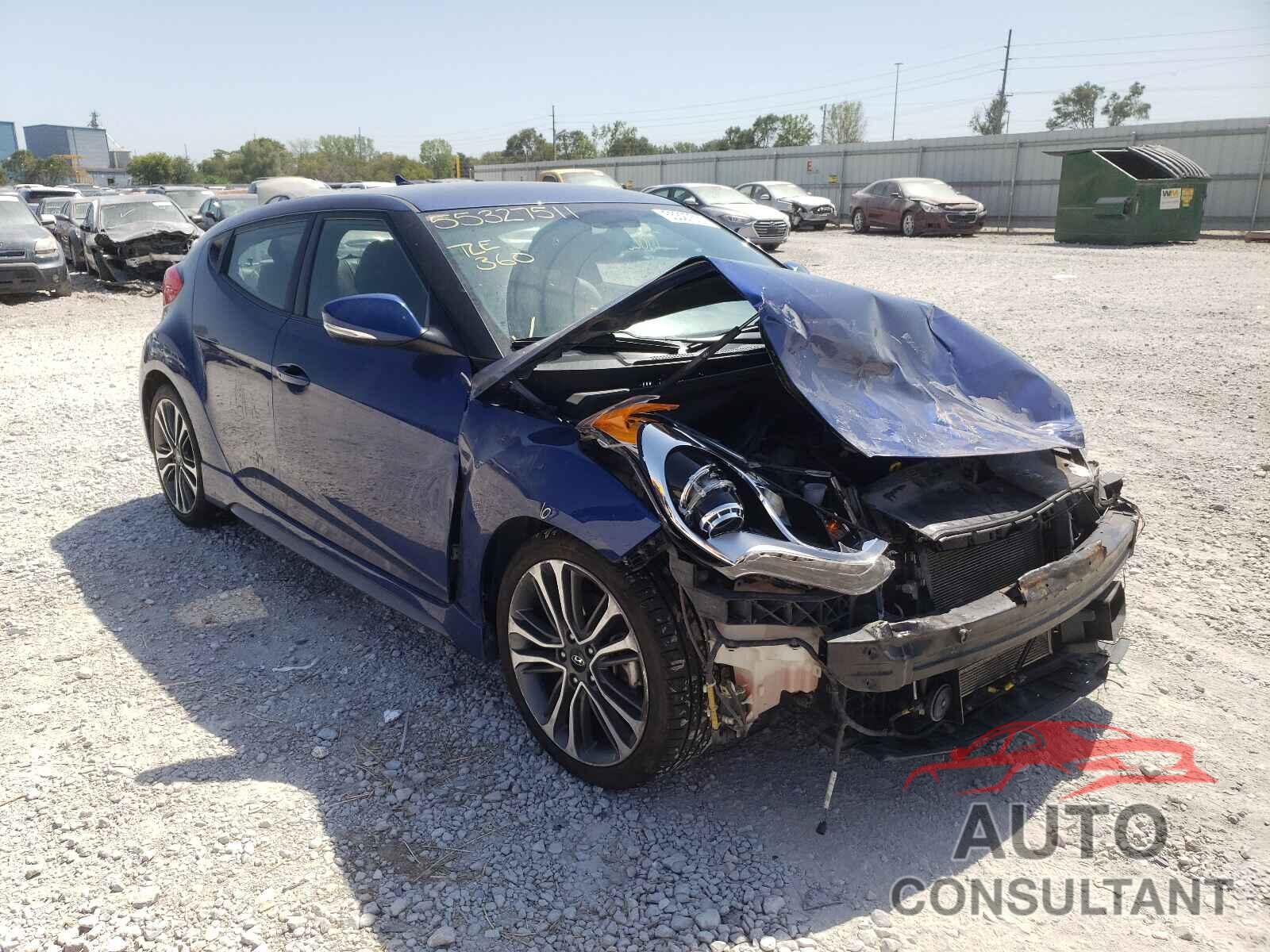 HYUNDAI VELOSTER 2016 - KMHTC6AE6GU260127