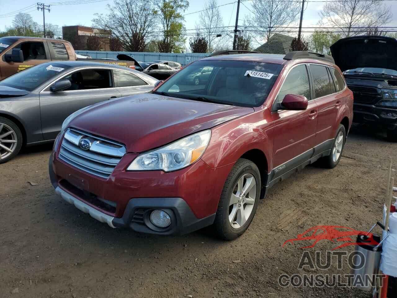 SUBARU OUTBACK 2013 - 4S4BRCLC8D3278635