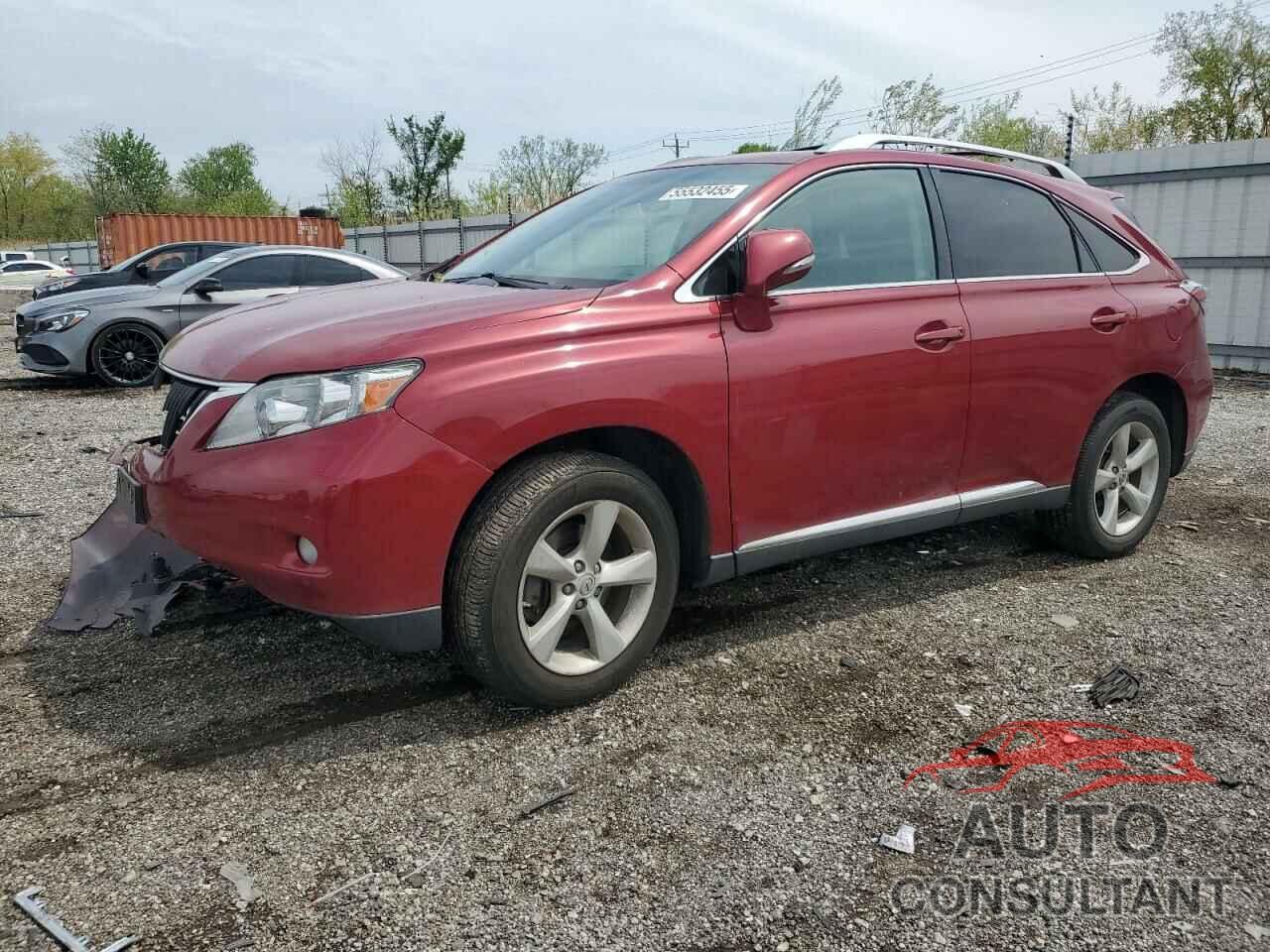 LEXUS RX350 2011 - 2T2BK1BA3BC096841