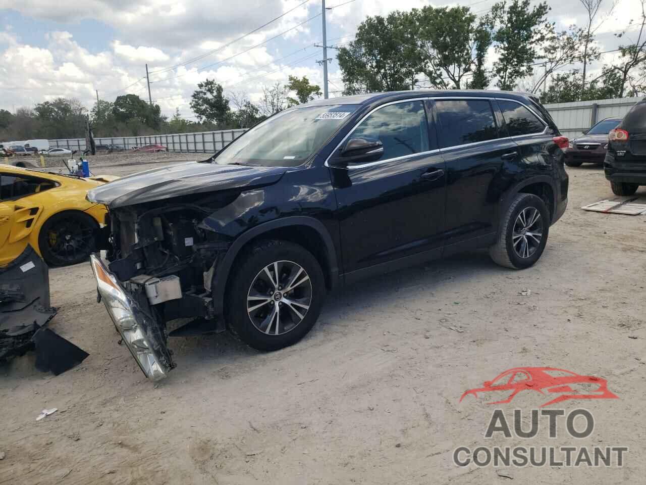 TOYOTA HIGHLANDER 2019 - 5TDZZRFH7KS293216