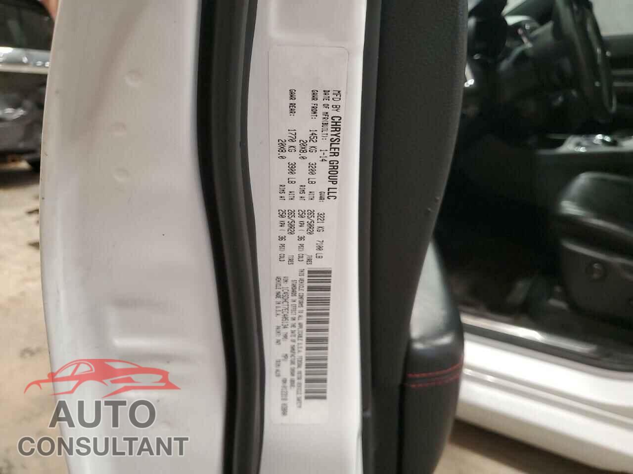 DODGE DURANGO 2014 - 1C4SDHCT7EC405134
