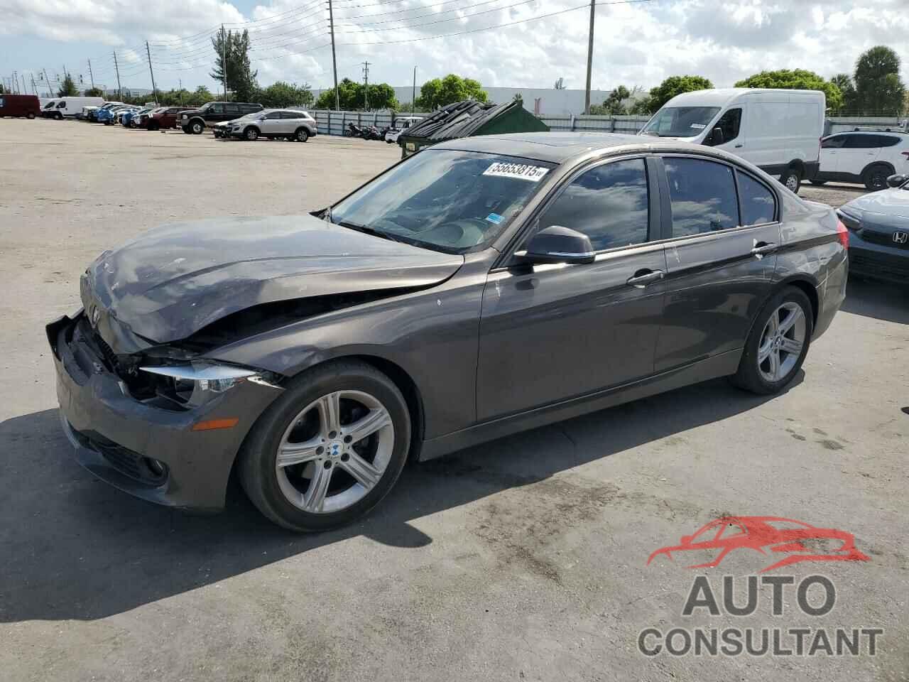 BMW 3 SERIES 2014 - WBA3C1C57EK115544