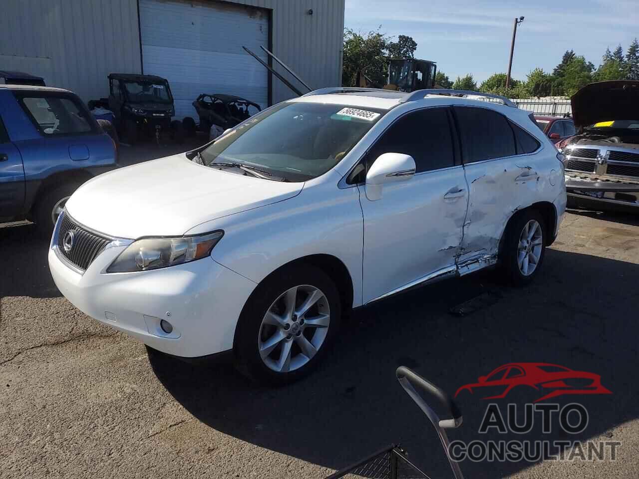 LEXUS RX350 2010 - 2T2BK1BAXAC029863