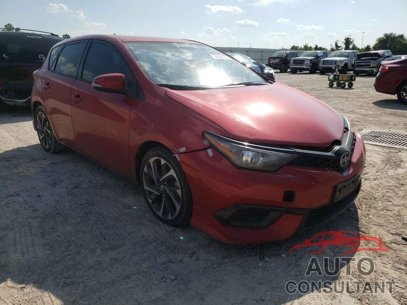 TOYOTA SCION 2016 - JTNKARJE8GJ508947