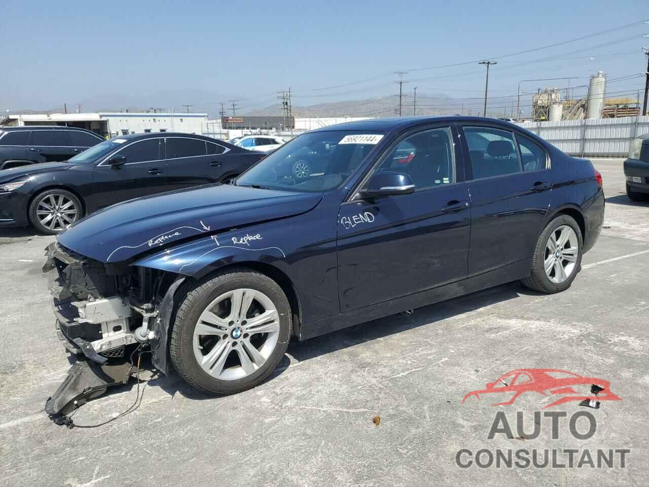 BMW 3 SERIES 2016 - WBA8E9G52GNU29922