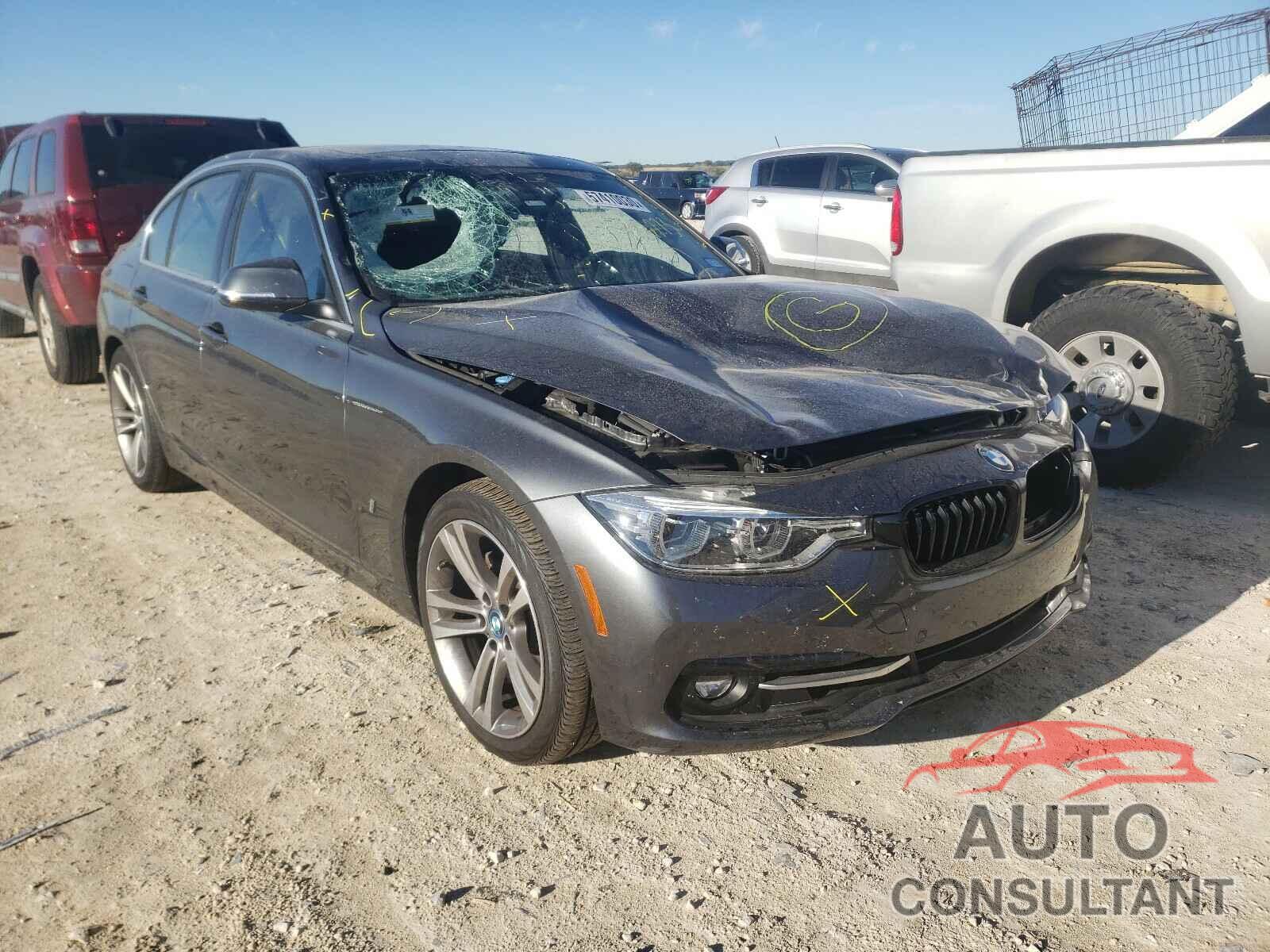 BMW 3 SERIES 2018 - WBA8E1C56JA762730